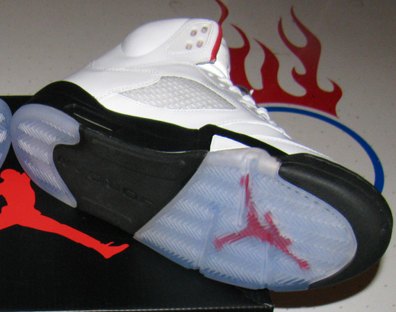 White Red Black Air Jordan 5 15