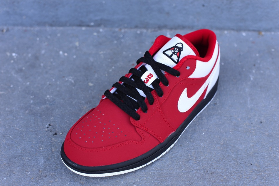 Air Jordan 1 Low Gym Red White Black 21