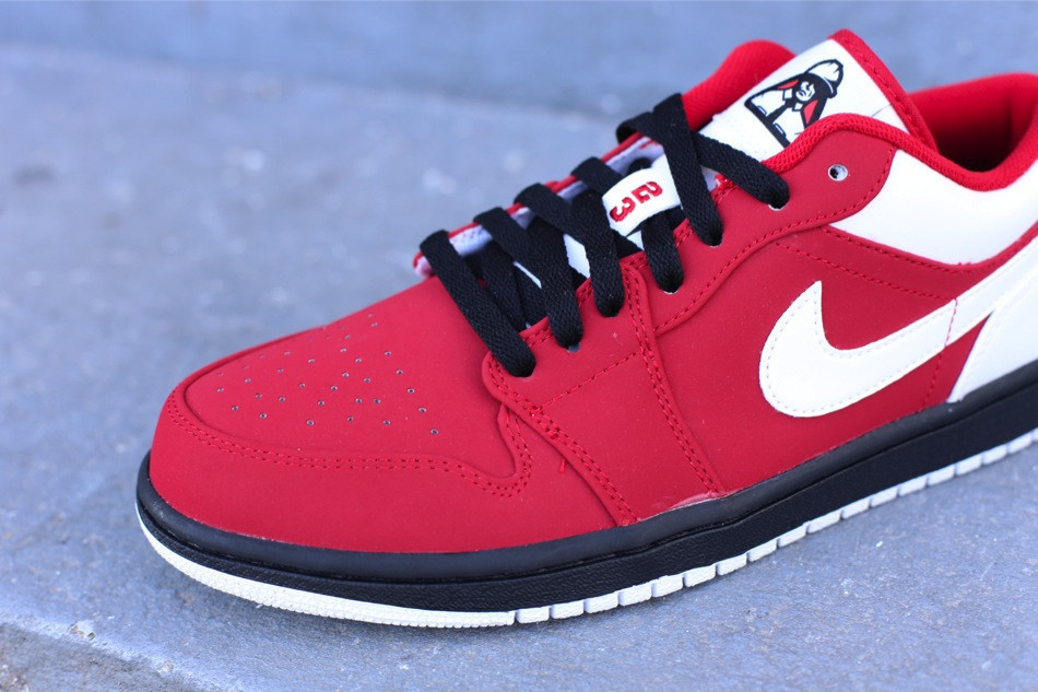 Air Jordan 1 Low Gym Red White Black 41