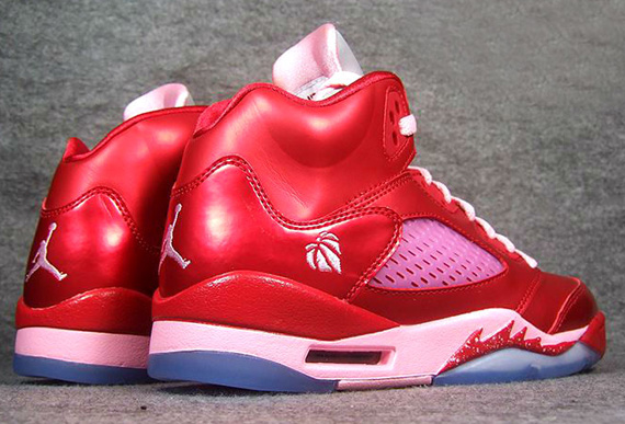 Air Jordan 5 Gs Red Pink 7