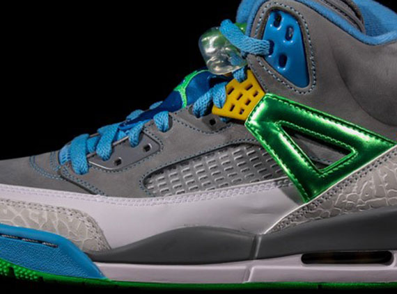 Jordan Spiz'ike - Grey - Blue - Green