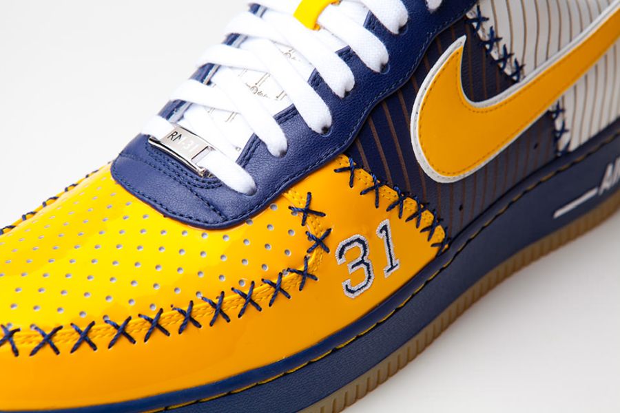 Nike Air Force 1 Bespoke “Reggie Miller” by Layupshot