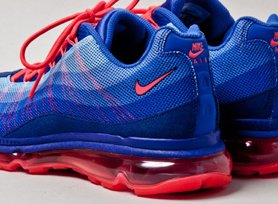 Nike Air Max 95 Dynamic Flywire - Ultramarine - Solar Red
