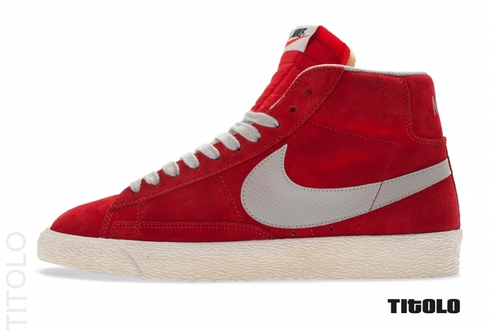 Nike Blazer Mid Premium Vntg Suede Hyper Red 1