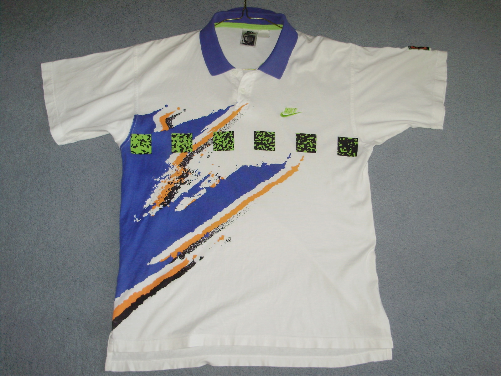 Nike Challenge Court Andre Agassi Tennis Polos 05