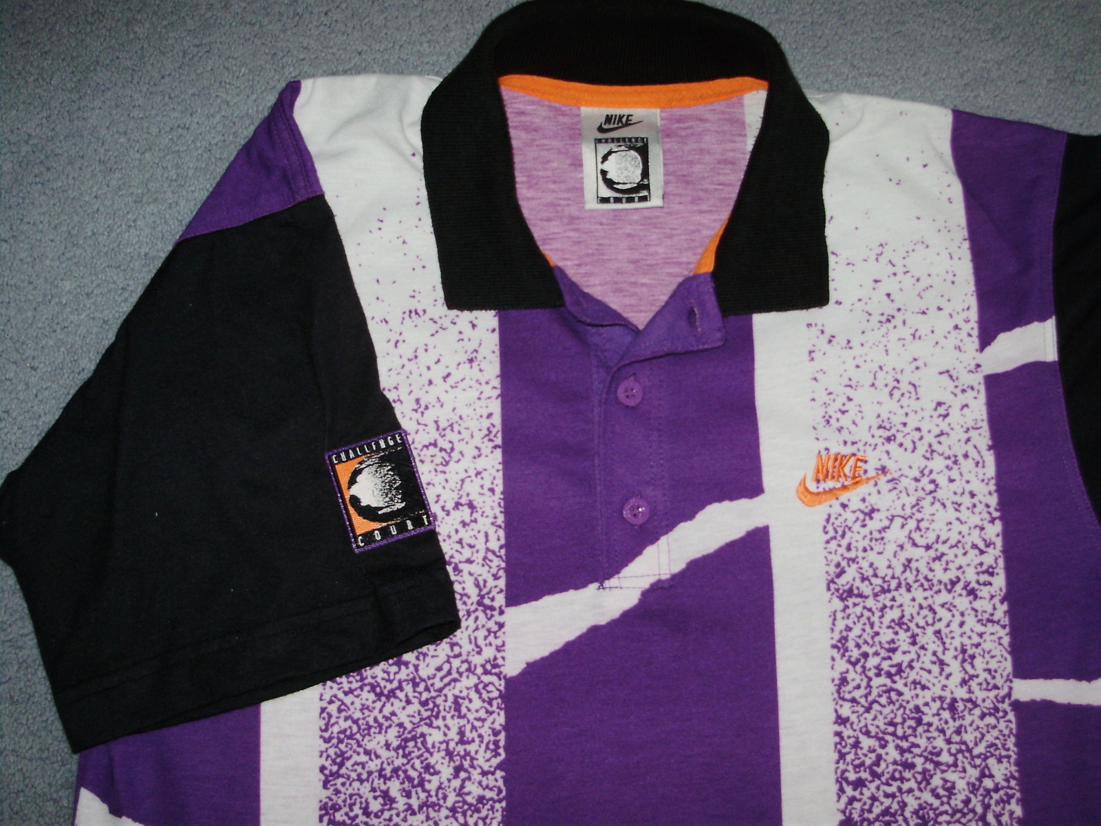 Nike Challenge Court Andre Agassi Tennis Polos 10