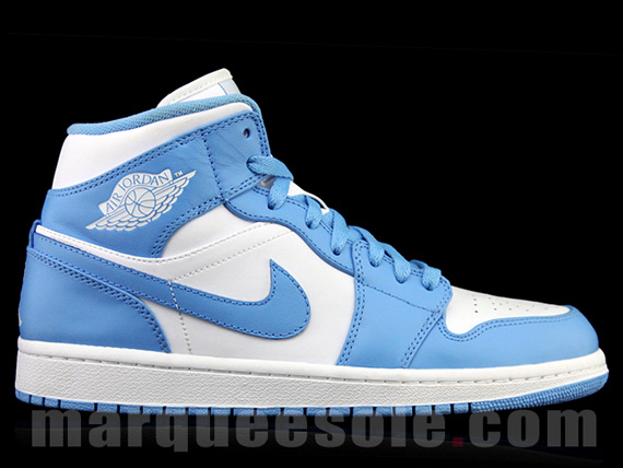 Unc Air Jordan 1 Mid 2013 3