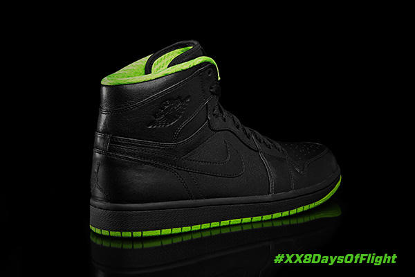 Air Jordan 1 Black Neon Green Collection 3