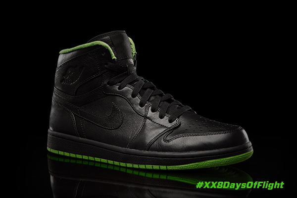 Air Jordan 1 Black Neon Green Collection
