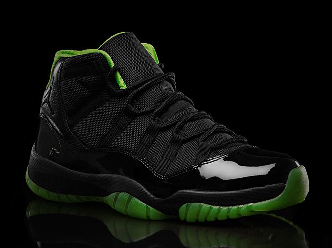 Air Jordan XI “Black/Neon Green” Collection