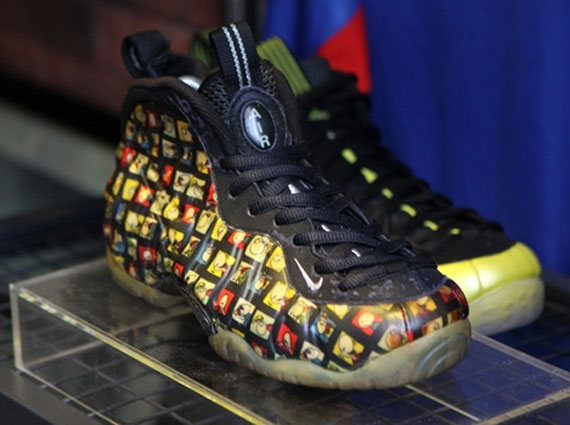 Nike Air Foamposite "Comic Strip" Sample