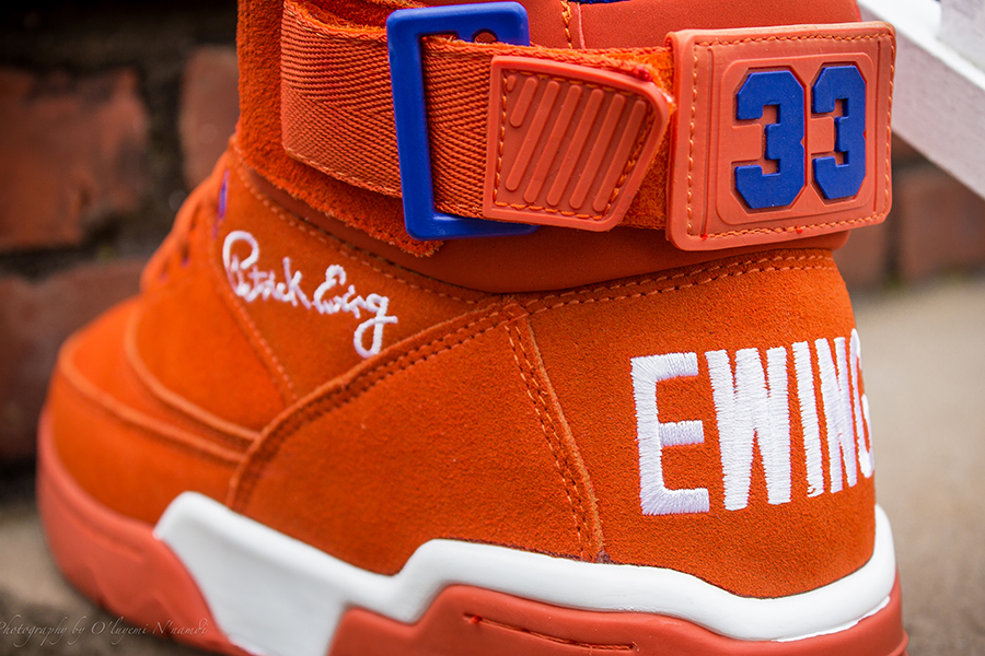Ewing 33 Hi Orange Suede Packer 8