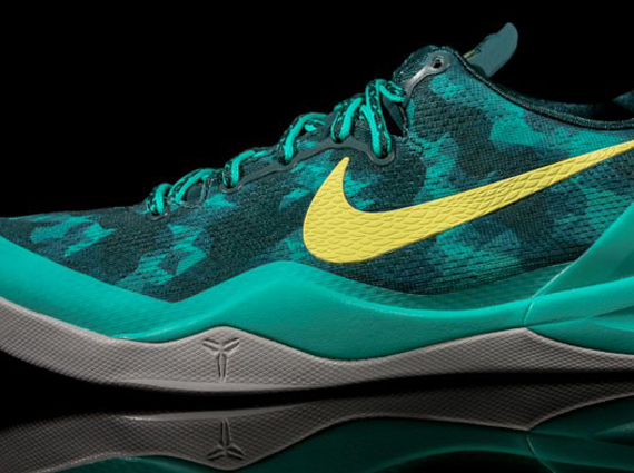 Nike Kobe 8 - Green - Yellow