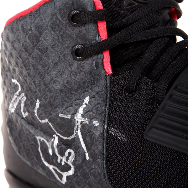 Nike Air Yeezy 2 Autographed Kanye West Worn Charity Pair 05
