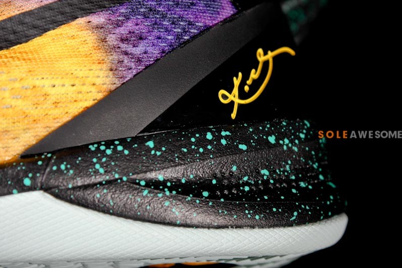 Nike Kobe 8 Green Yellow Purple 02