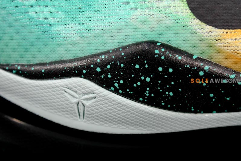 Nike Kobe 8 Green Yellow Purple 05