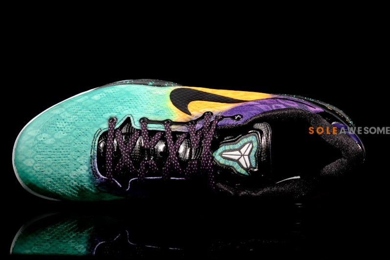 Nike Kobe 8 Green Yellow Purple 09
