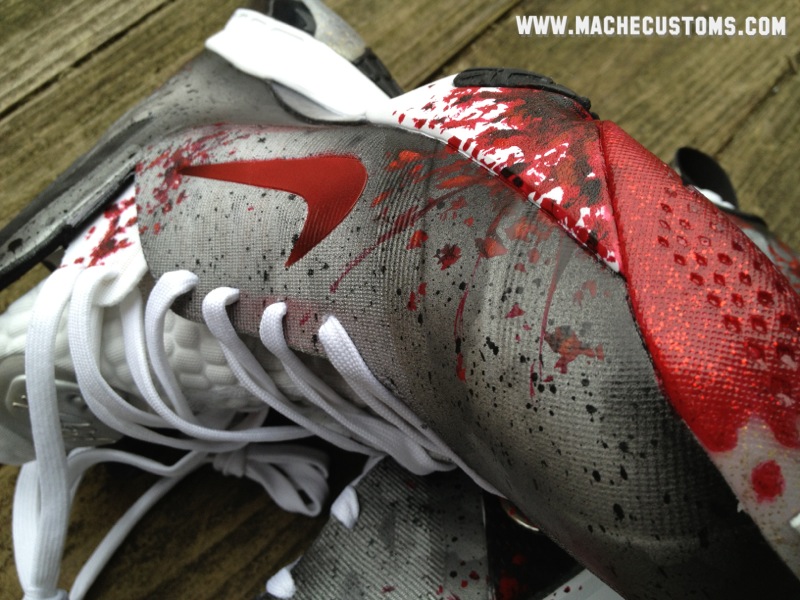Nike Lebron 9 Elite American Psycho Custom 01
