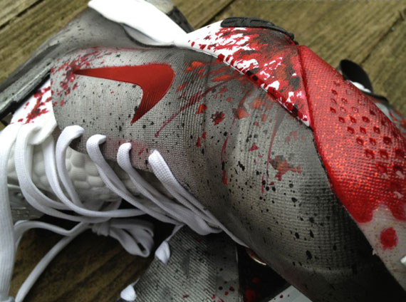 Nike LeBron 9 Elite “American Psycho” Customs by Mache