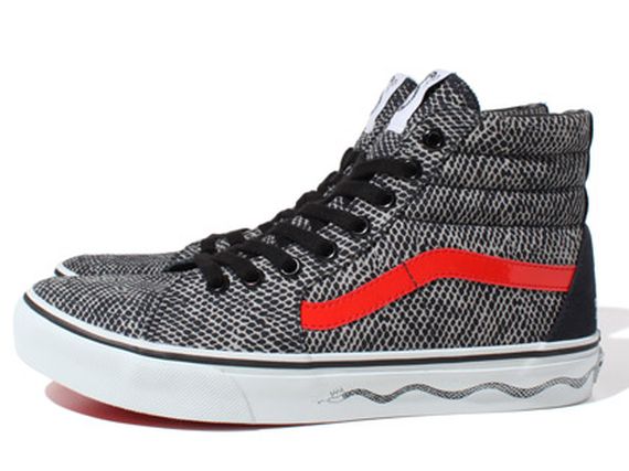 Stussy Vans Sk8 Hi Year Of The Snake 03