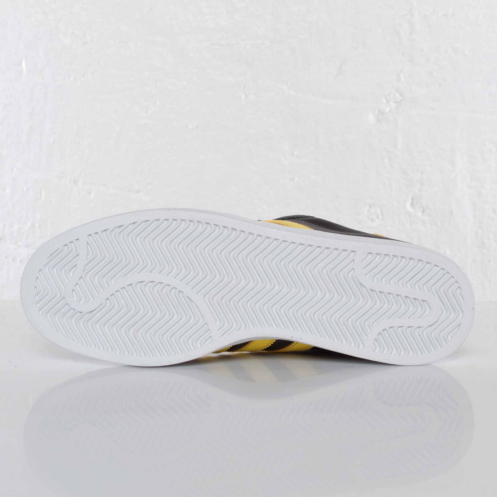 Adidas Originals Campus Ii Black Vivid Yellow 6