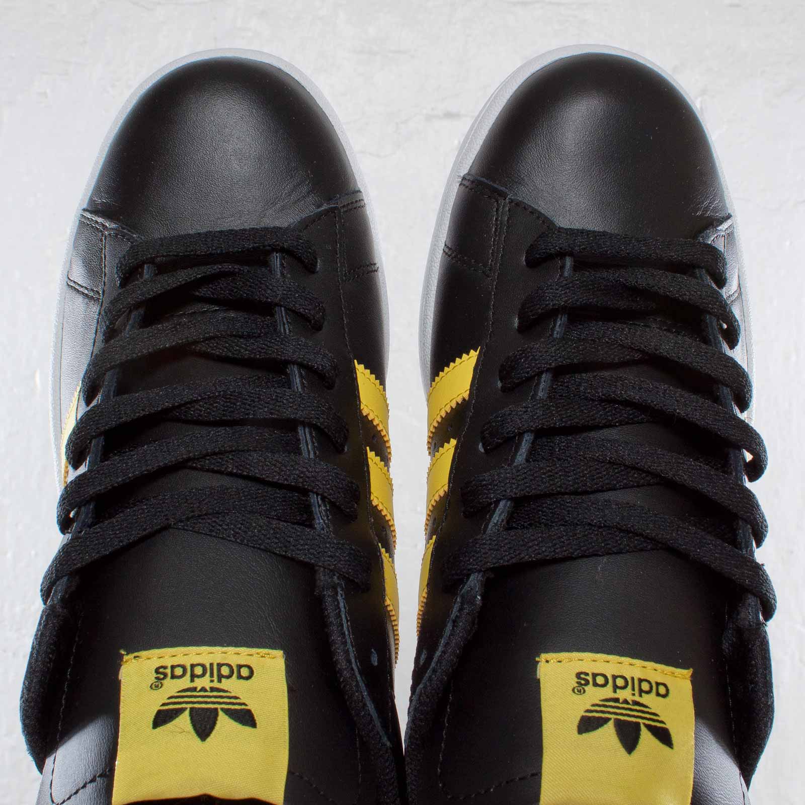 Adidas Originals Campus Ii Black Vivid Yellow 9
