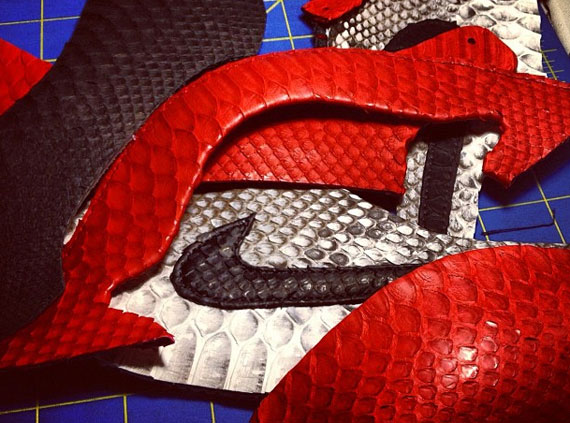 Air Jordan 1 "Incomparable" Snakeskin Customs by JBF