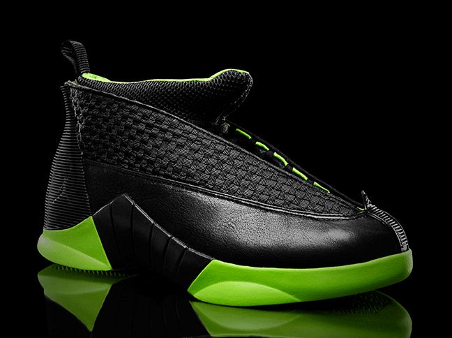 Air Jordan XV “Black/Neon Green” Collection