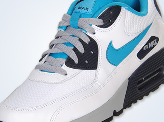 Nike Air Max 90 Essential – White – Neo Turquoise