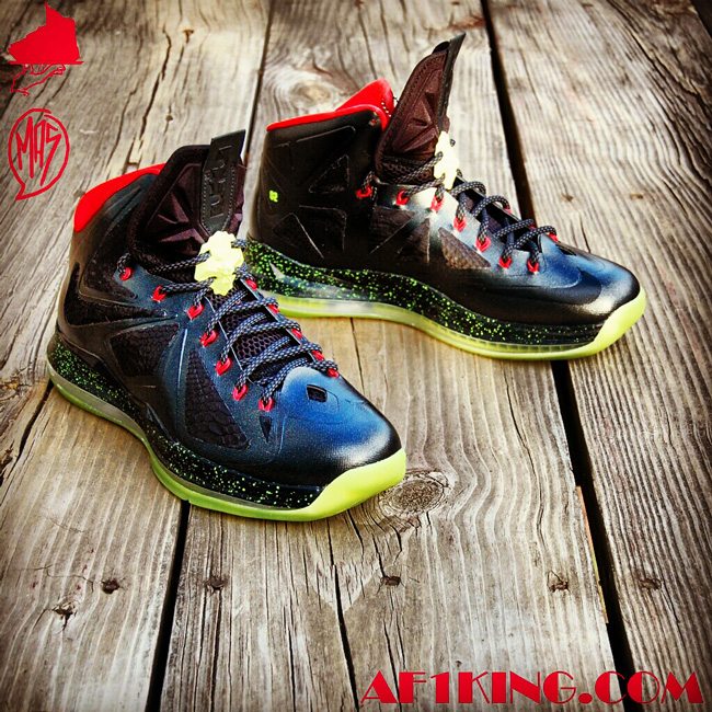 Nike Lebron X Homme Project Yeezy 2 Inspired Customs 04