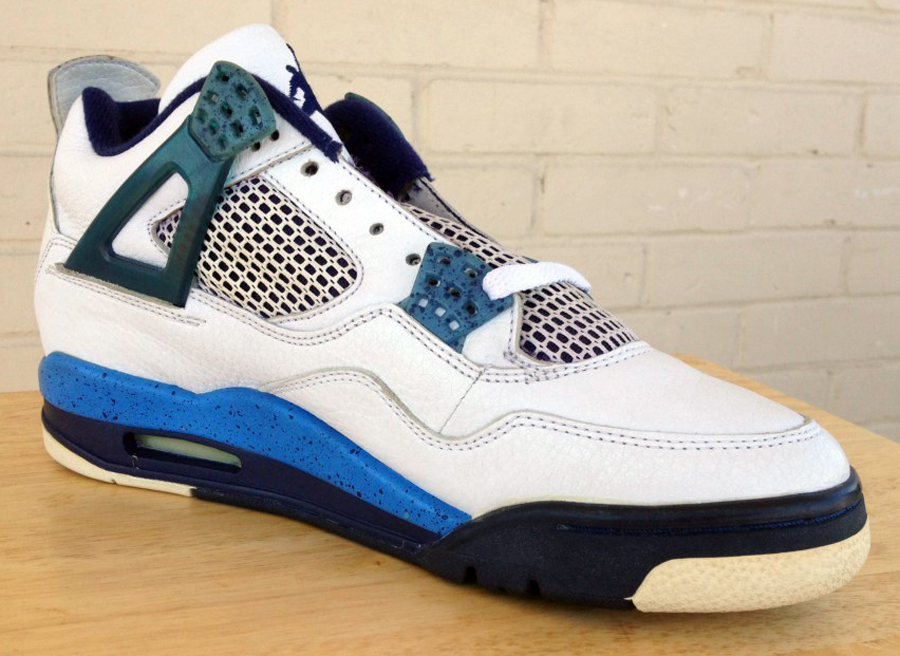 Air Jordan Iv White Blue 1999 Sample 6