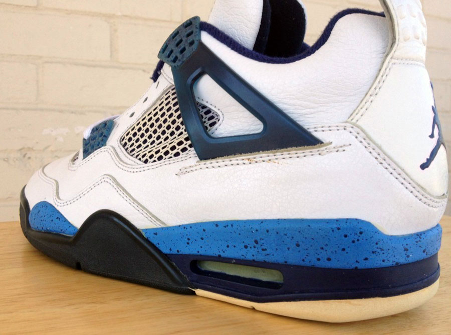 Air Jordan IV "Blue Speckle" - Unreleased 1999 Sample