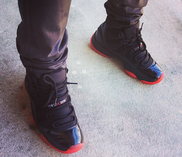 Air Jordan Xi Blacked Out Bred Customs By Noldo 03