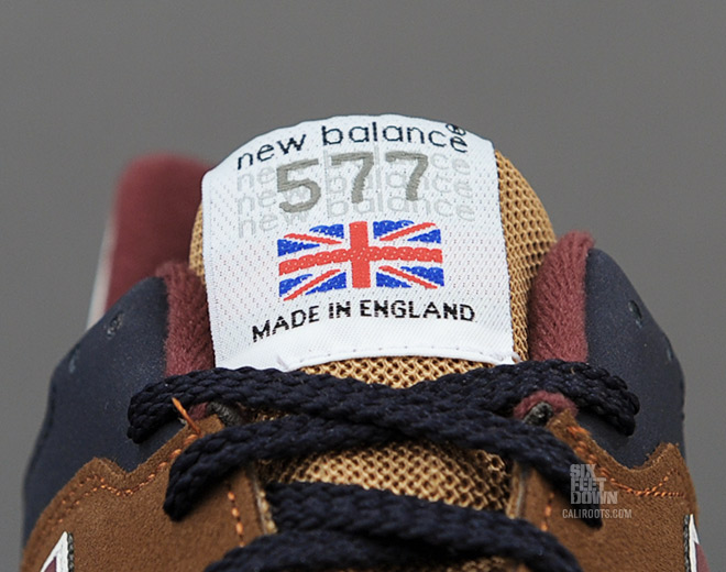 New Balance 577 Tan Burgundy Navy Available 5