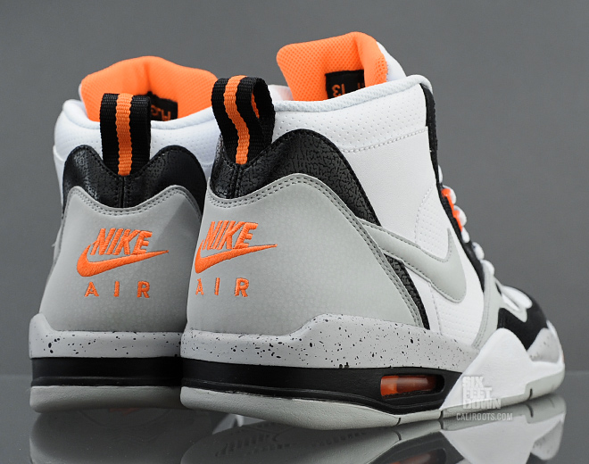 Nike Flight 13 Mid White Strata Grey Bright Citrus Black 3