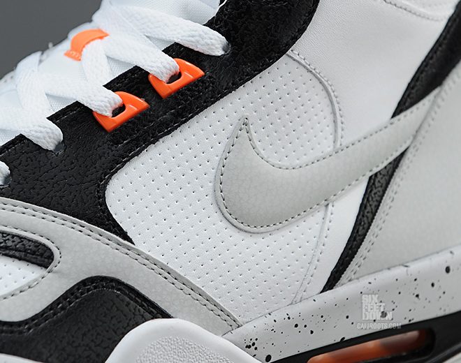 Nike Flight 13 Mid White Strata Grey Bright Citrus Black 4