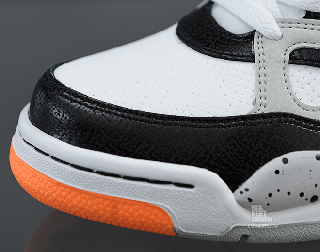 Nike Flight 13 Mid White Strata Grey Bright Citrus Black 5