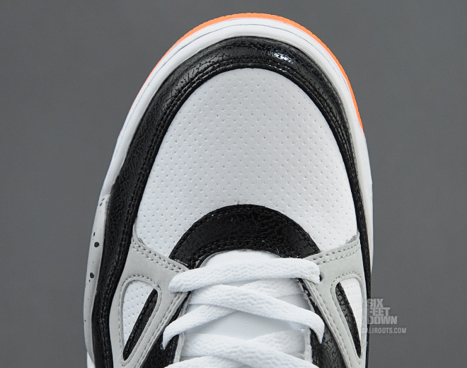 Nike Flight 13 Mid White Strata Grey Bright Citrus Black 6