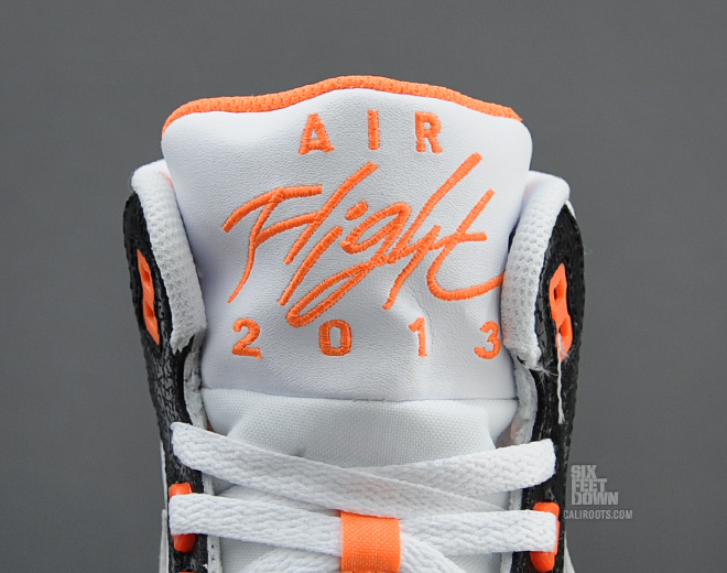 Nike Flight 13 Mid White Strata Grey Bright Citrus Black 7