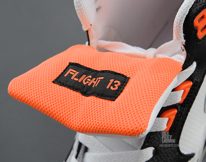Nike Flight 13 Mid White Strata Grey Bright Citrus Black 8