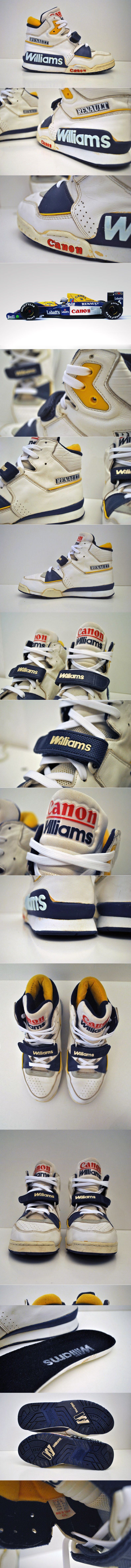 Vintage Renault Williams F1 Racing Sneaker