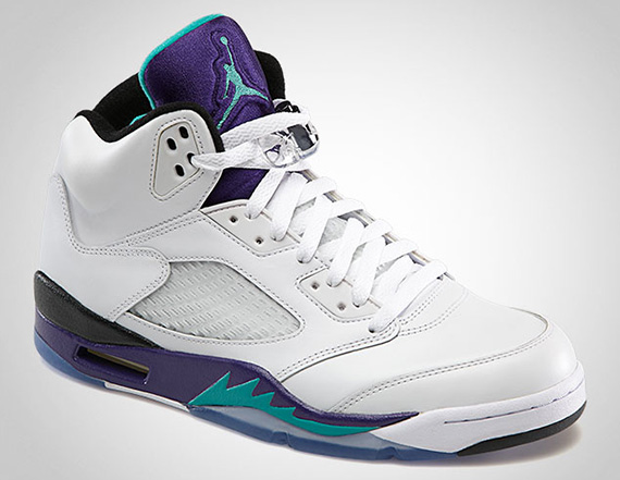 Air Jordan V "Grape" - Official Images