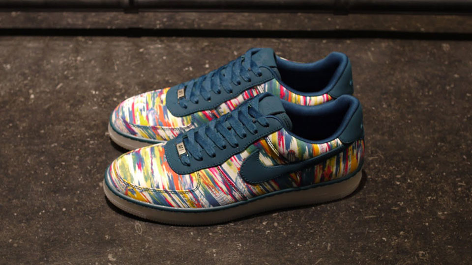Liberty Nike Air Force 1 Downtown Midnight Turquoise 1
