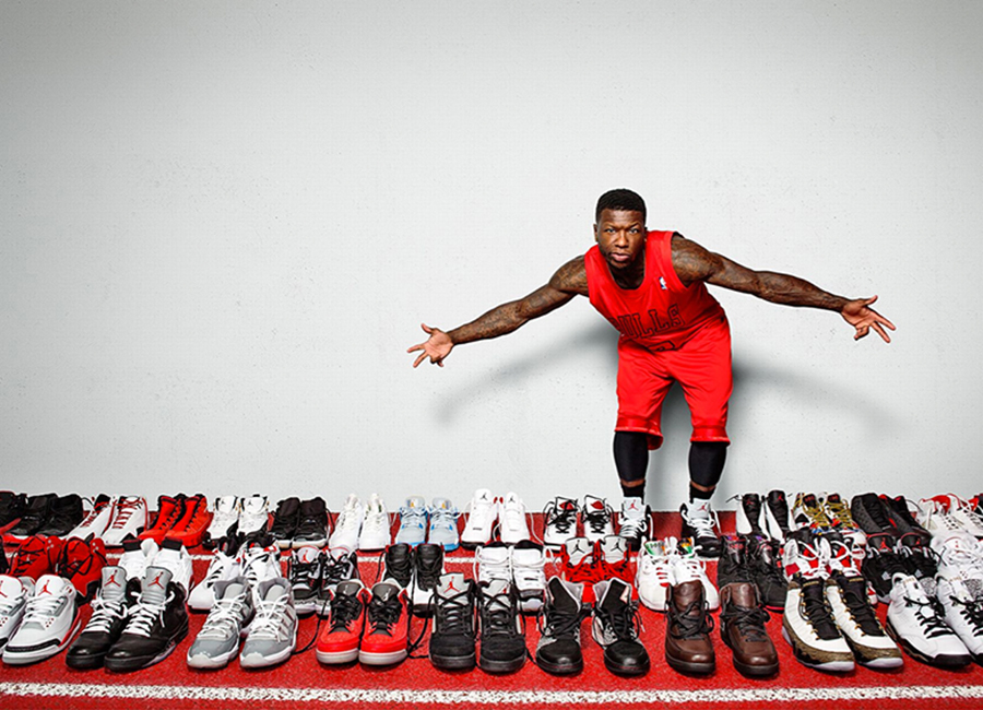 Nate Robinson’s Air Jordan Collection