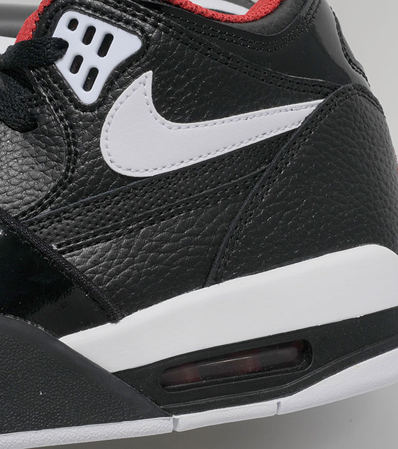 Nike Air Flight 89 Black White Red 4