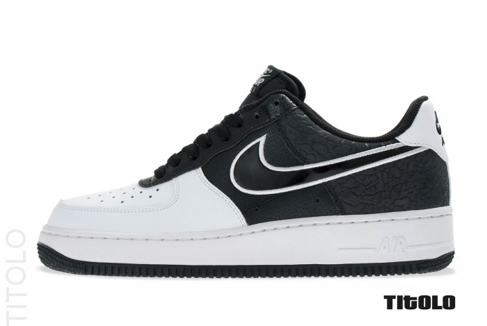 Nike Air Force 1 Low Black White Elephant 1
