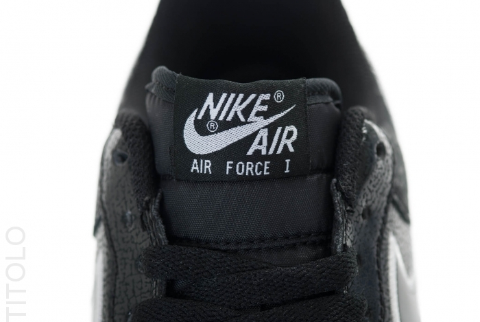 Nike Air Force 1 Low Black White Elephant 3