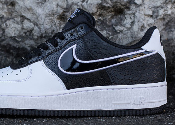 Nike Air Force 1 Low - Black - White - Elephant