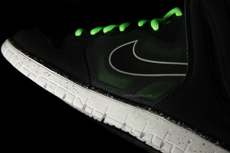 Nike Dunk Free Black Flash Lime 3