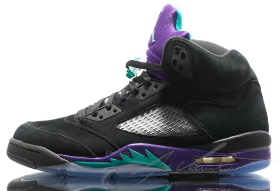 Black Grape Jordan V Retro 4